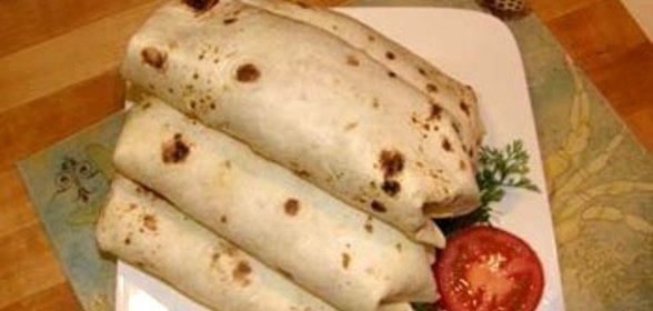 Бурито с ветчиной и сыром