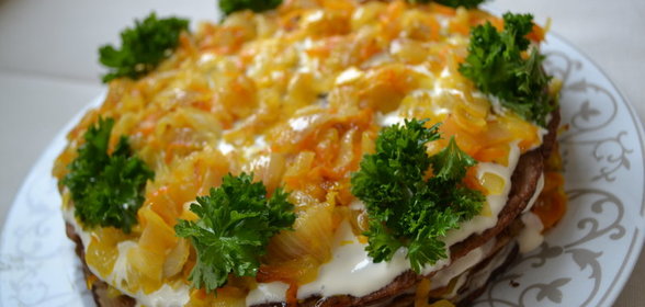 торт Печенкой да не по печенке