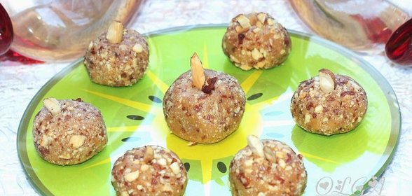 Ореховые шарики со сгущенкой - десерт без выпечки