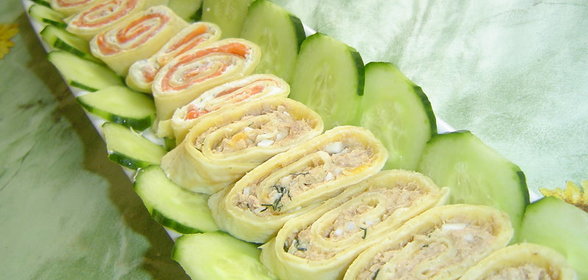 Домашние мини-рулетики