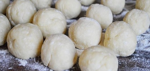 Творожное тесто для пончиков