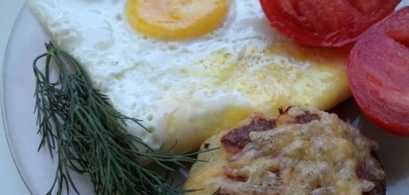 Котлеты из куриного фарша в духовке с сыром
