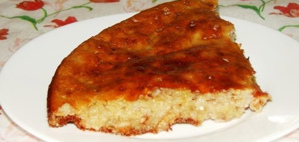 Яблочная запеканка