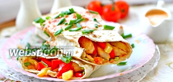 Шаурма в лаваше