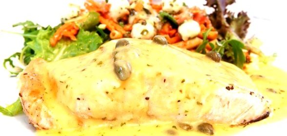 Соус из горчицы с каперсами