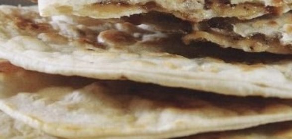 Гренки с мясным фаршем