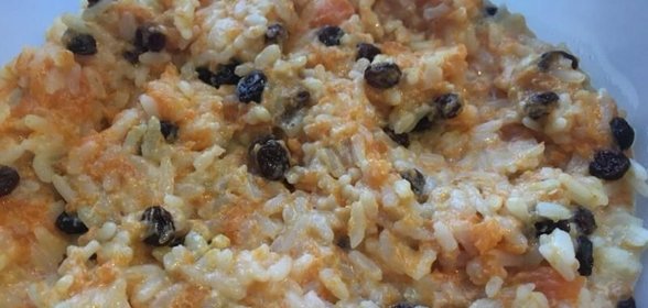 Тыквенная каша с рисом в мультиварке