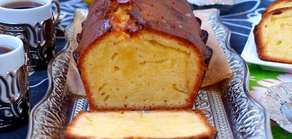 Лимонный кекс