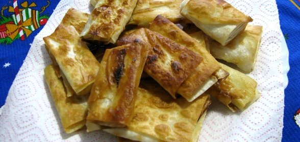 Лаваш поджаренный с сыром