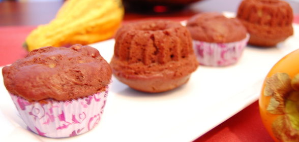 Шоколадно-банановые маффины