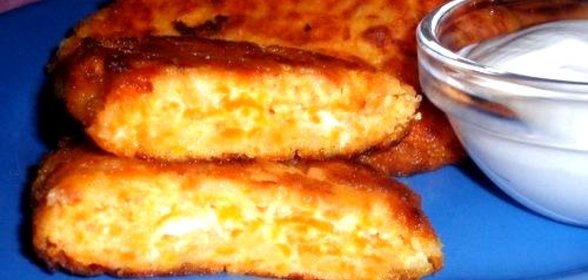 Постные котлеты из моркови