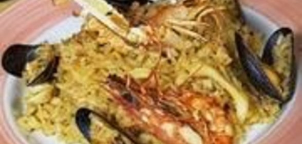 Ризотто с морепродуктами