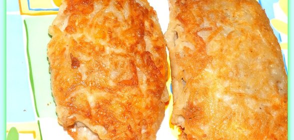 Тилапия в сырно-картофельной шубке