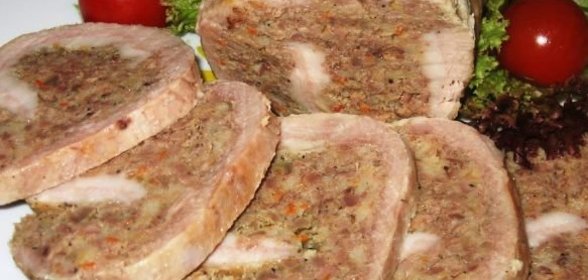 Рулет Курочка Ряба