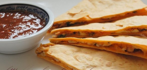 Кесадилья по нашему адаптированный вариант