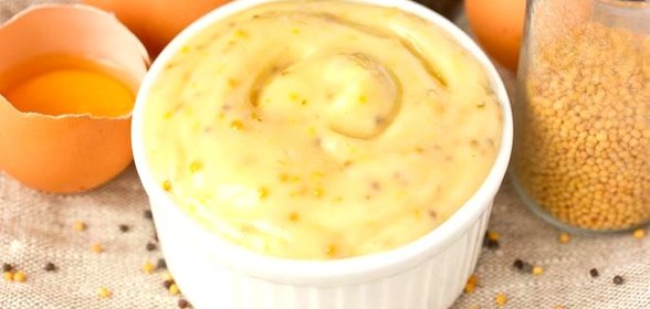 Домашний майонез с французской горчицей