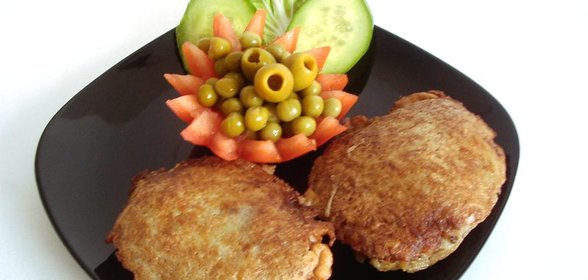 Котлетки в картофельной рубашке