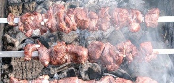 Шашлык из баранины в пиве