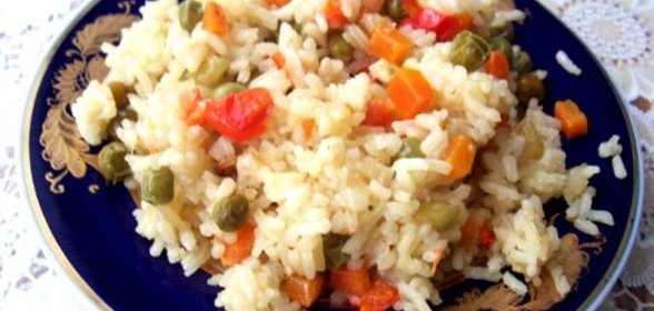 Ризотто(рис с овощами)