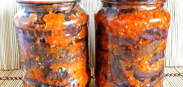 Баклажаны Огонек на зиму