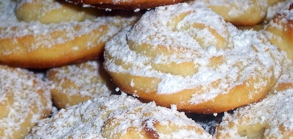 Творожное печенье с апельсиновым ароматом