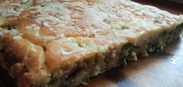 Заливной пирог на скорую руку