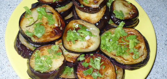 Жареные баклажаны на закуску