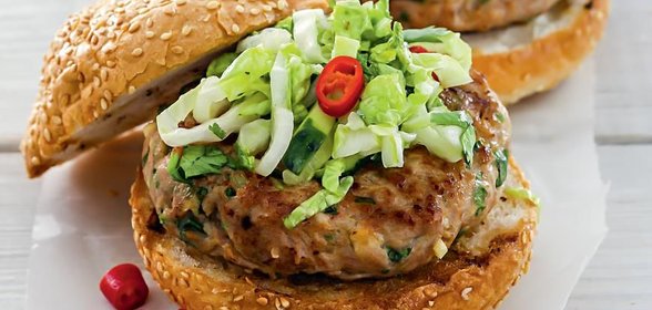 Бургеры в азиатском стиле