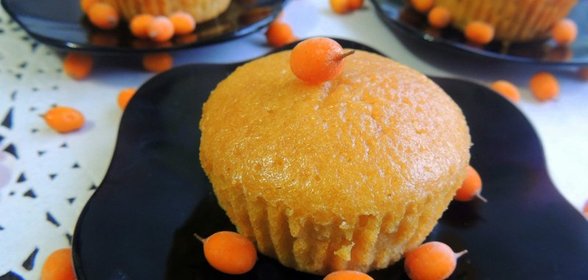 Кексы с джемом