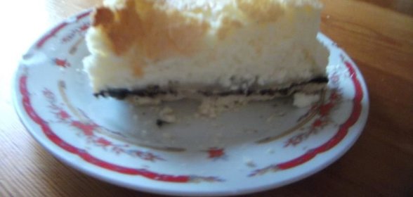 Чизкейк c шоколадным слоем