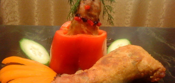 КУРИНЫЕ НОЖКИ ФАРШИРОВАННЫЕ