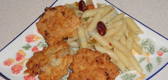 Куриные котлеты с манкой Пташки