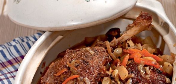 Рагу из гуся