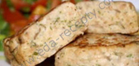 Котлеты из горбуши с капустой