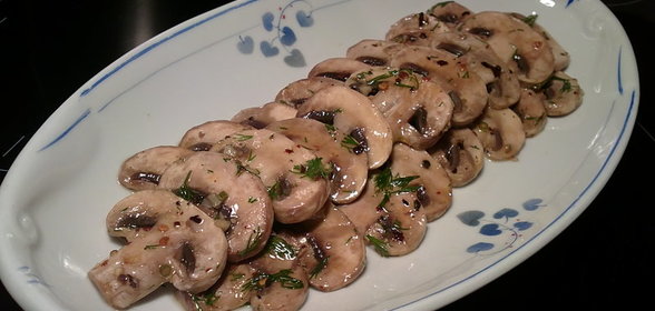 Шампиньоны на закуску