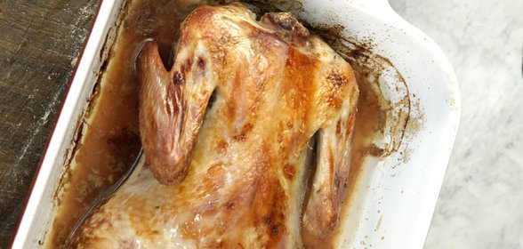 Утка с тыквой и яблоками семьи Старк