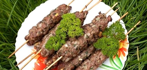 Люля-кебаб из лосятины