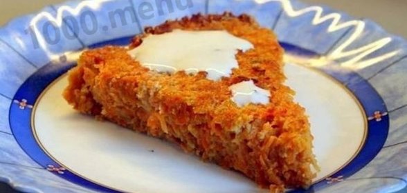 Запеканка из моркови