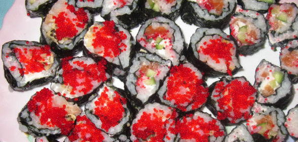 Суши домашние