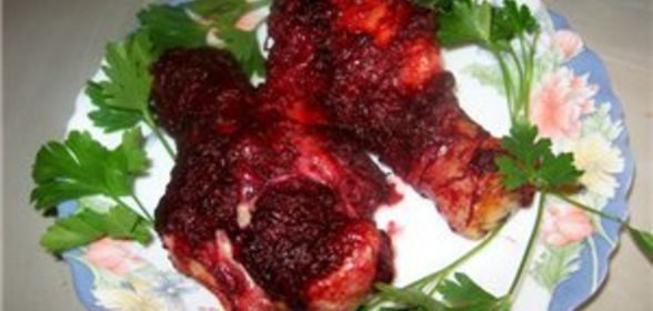 Курочка В красной шубке