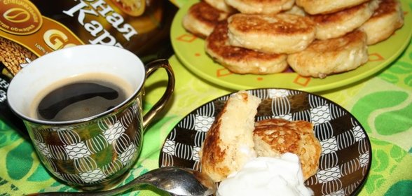 Воздушные сырники Лимонное облачко