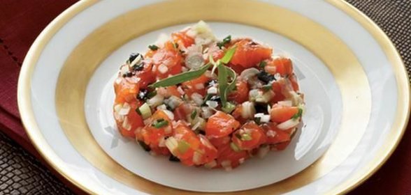 Тартар из лосося