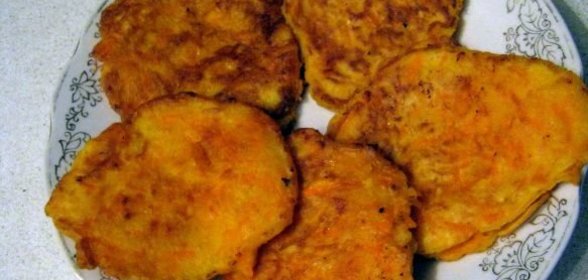 Морковные котлеты
