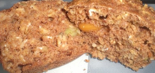 Опять маффины - овсяно-яблочные диетические
