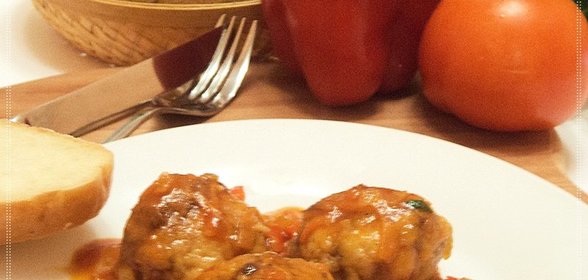 Тефтели в греческом стиле