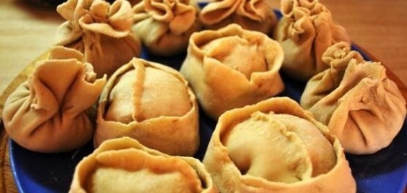 Манты с капустой