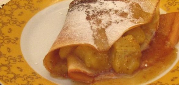 Яблоки печеные с творогом