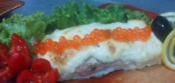 Сёмга под сырной корочкой