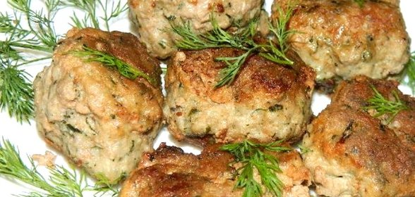 Котлеты с зеленью