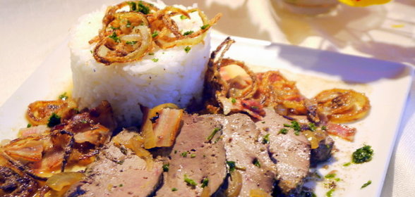 Хлебец мясной запеченый